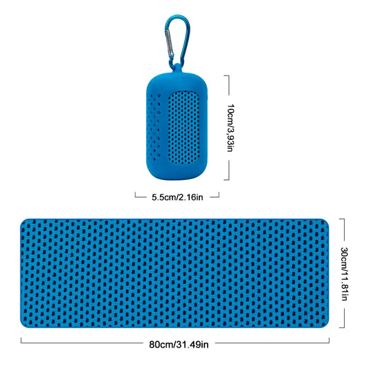 Cooling Towel with Storage Box