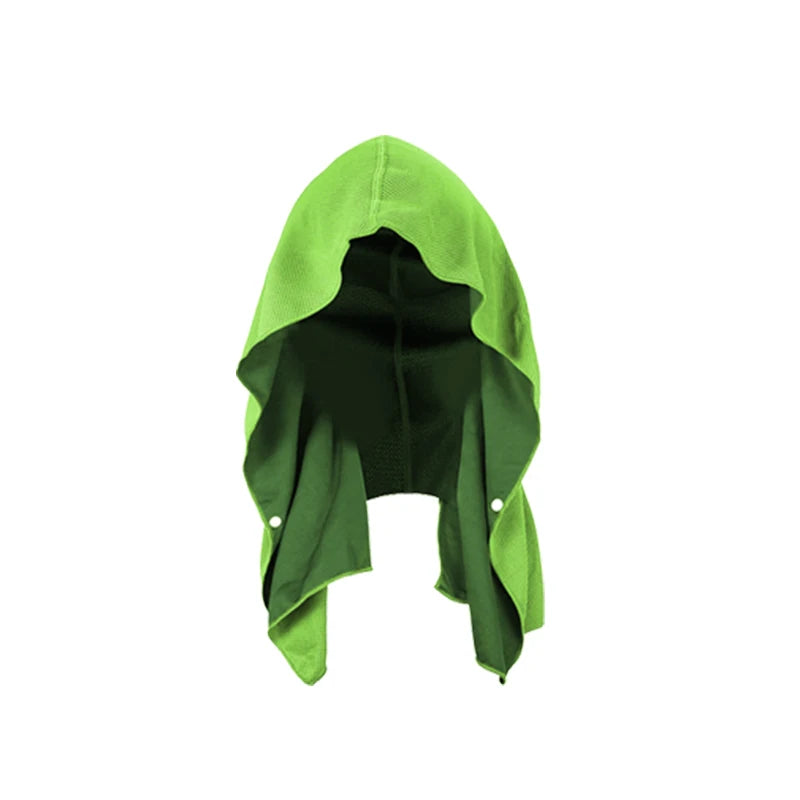 Cooling Hoodie Towel — Instant Cold Evaporative Technology for Sports & Summer | Free UK Delivery