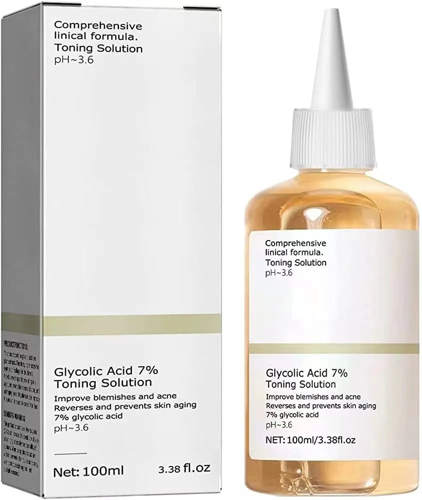 Glycolic Acid 7% Toning Solution — Brightening & Resurfacing Toner | Free UK Delivery