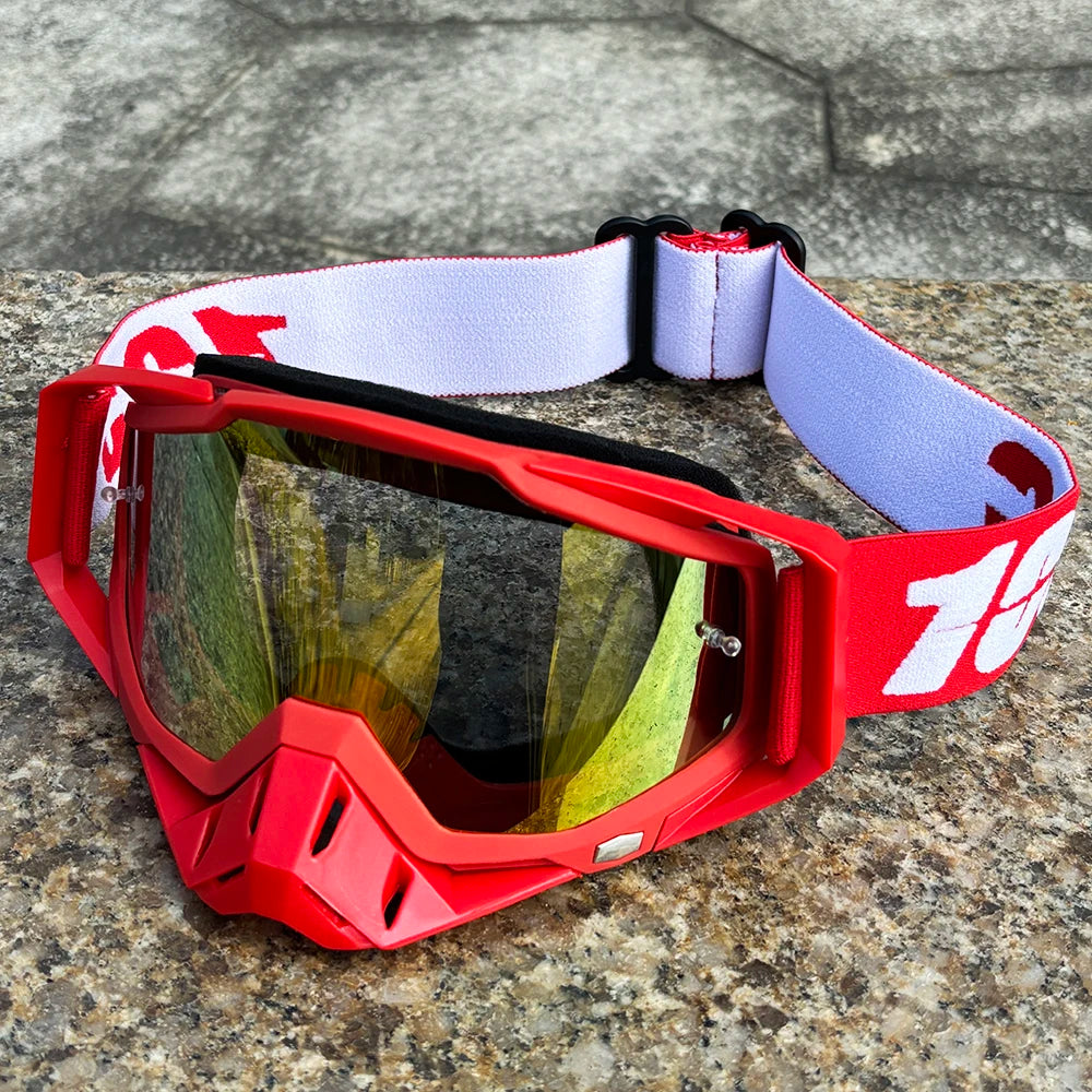 Motorcycle & Festival Goggles — UV400 Polycarbonate Motocross Cycling Glasses | Free UK Delivery