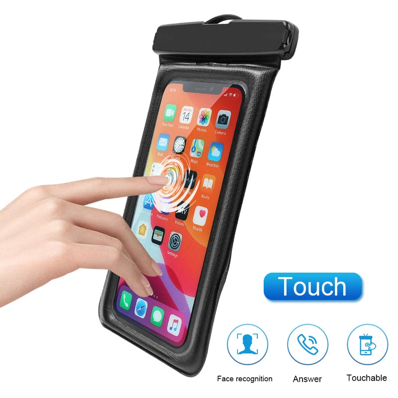 Floating Waterproof Phone Case — Universal Fit for Beach, Pool & Festivals | Free UK Delivery