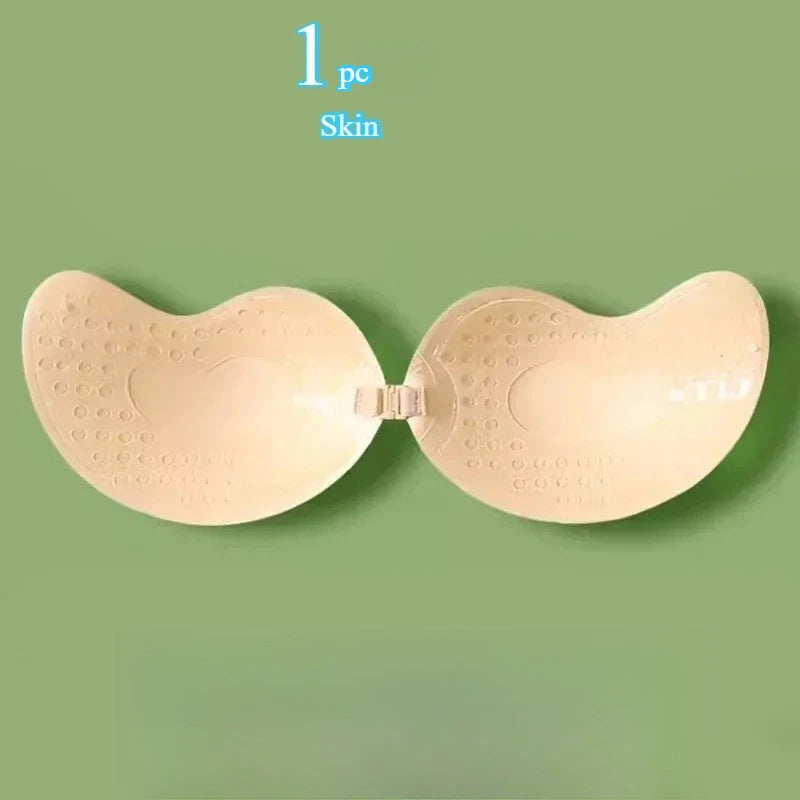 Invisible Self-Adhesive Push Up Bra — Backless Strapless Silicone Bralette | Free UK Delivery