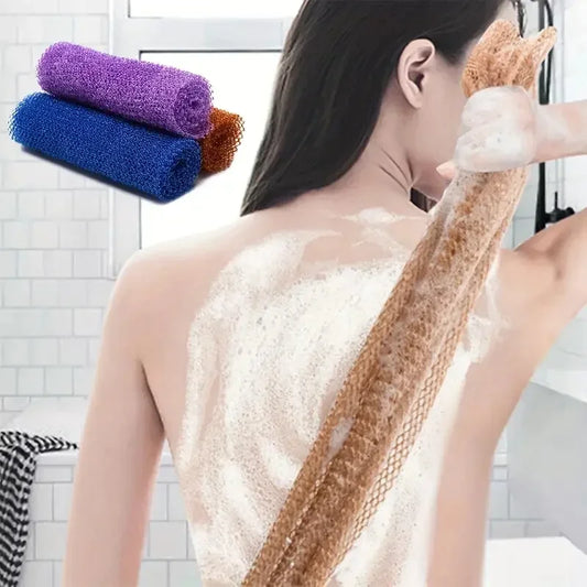 African Exfoliating Bath Sponge — Double-Sided Mesh Body Scrubber for Smooth Skin | Free UK Delivery