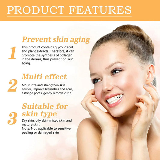 Glycolic Acid 7% Toning Solution — Brightening & Resurfacing Toner | Free UK Delivery