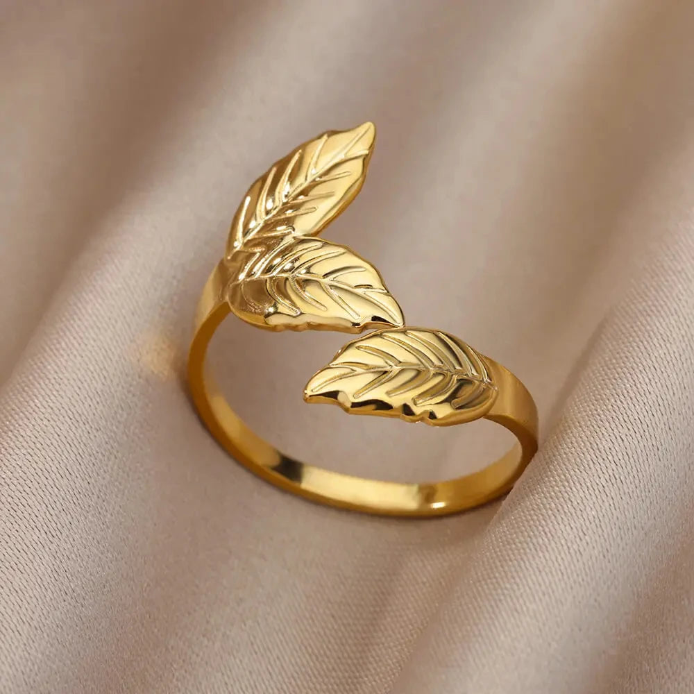 316L Stainless Steel Gold Ring — Never Fade Luxury Couples Ring | Free UK Delivery