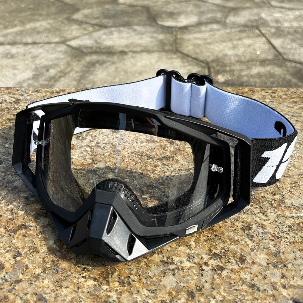 Motorcycle & Festival Goggles — UV400 Polycarbonate Motocross Cycling Glasses | Free UK Delivery
