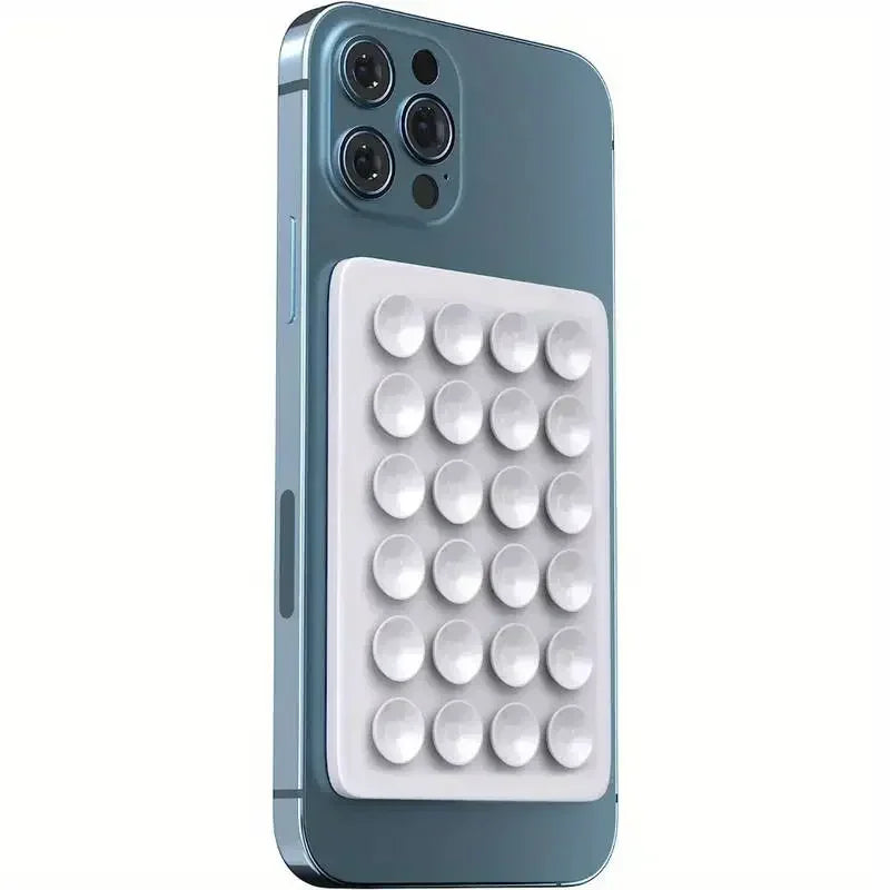 Silicone Suction Phone Holder — Stick-On Wall Mount for Shower, Kitchen & Car | Free UK Delivery