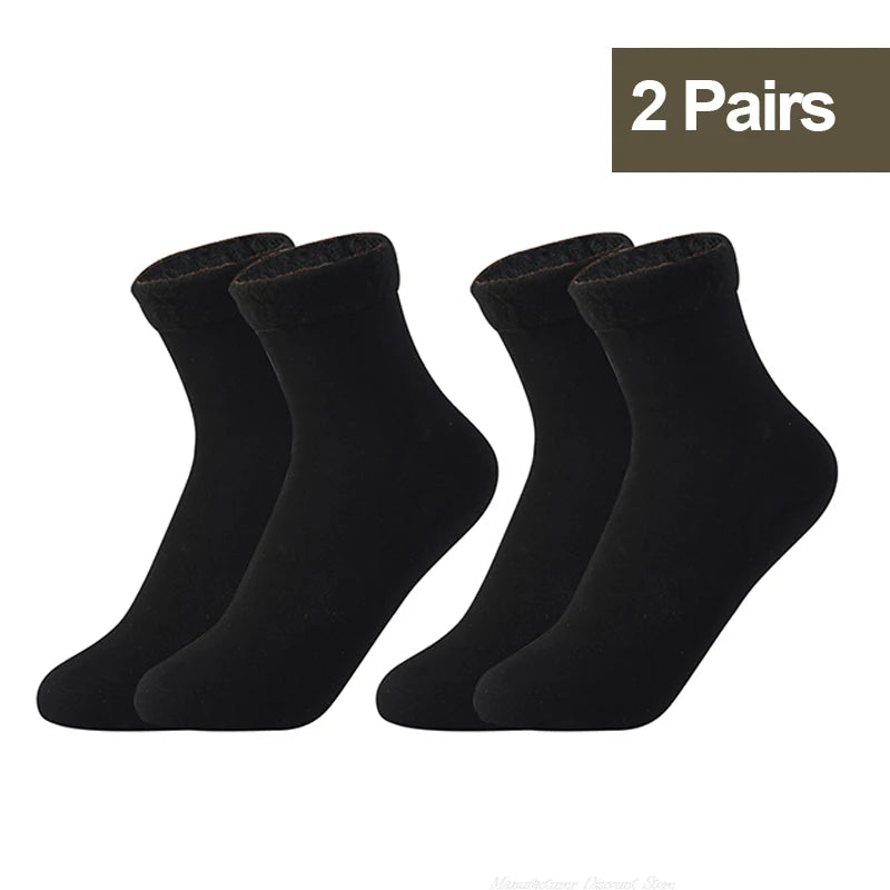 Thermal Fleece Socks for Women — Thick Cosy Winter Socks for Home, Boots & Snow