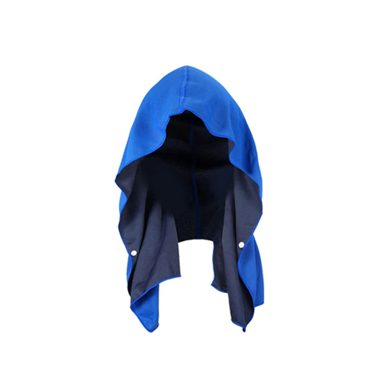 Cooling Hoodie Towel — Instant Cold Evaporative Technology for Sports & Summer | Free UK Delivery