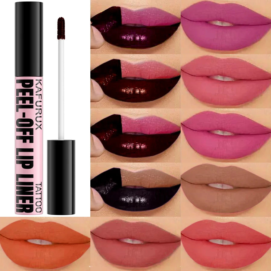Peel-Off Lip Stain — 7 Colours Transfer-Proof Waterproof Long-Lasting Lip Stain | Free UK Delivery