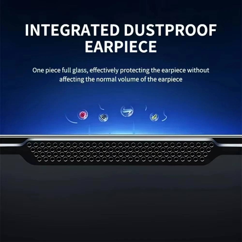 Tempered Glass Screen Protector — iPhone 7 to 17, Auto-Install Tool | Free UK Delivery