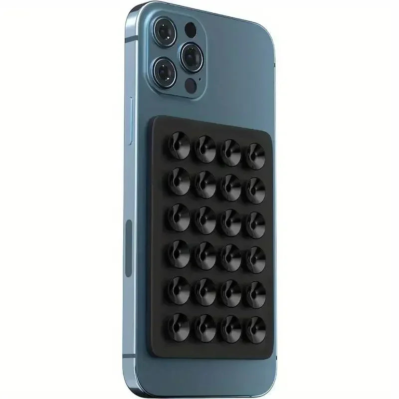Silicone Suction Phone Holder — Stick-On Wall Mount for Shower, Kitchen & Car | Free UK Delivery
