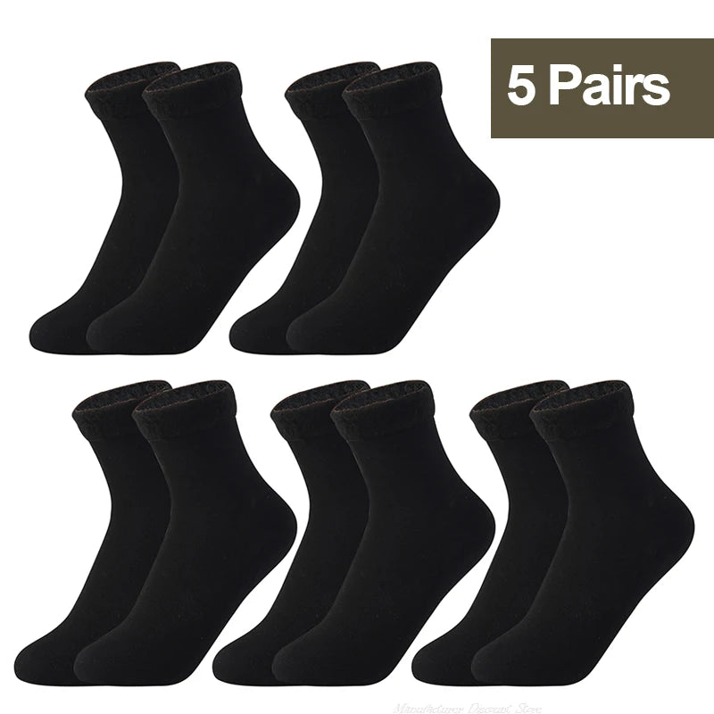 Thermal Fleece Socks for Women — Thick Cosy Winter Socks for Home, Boots & Snow