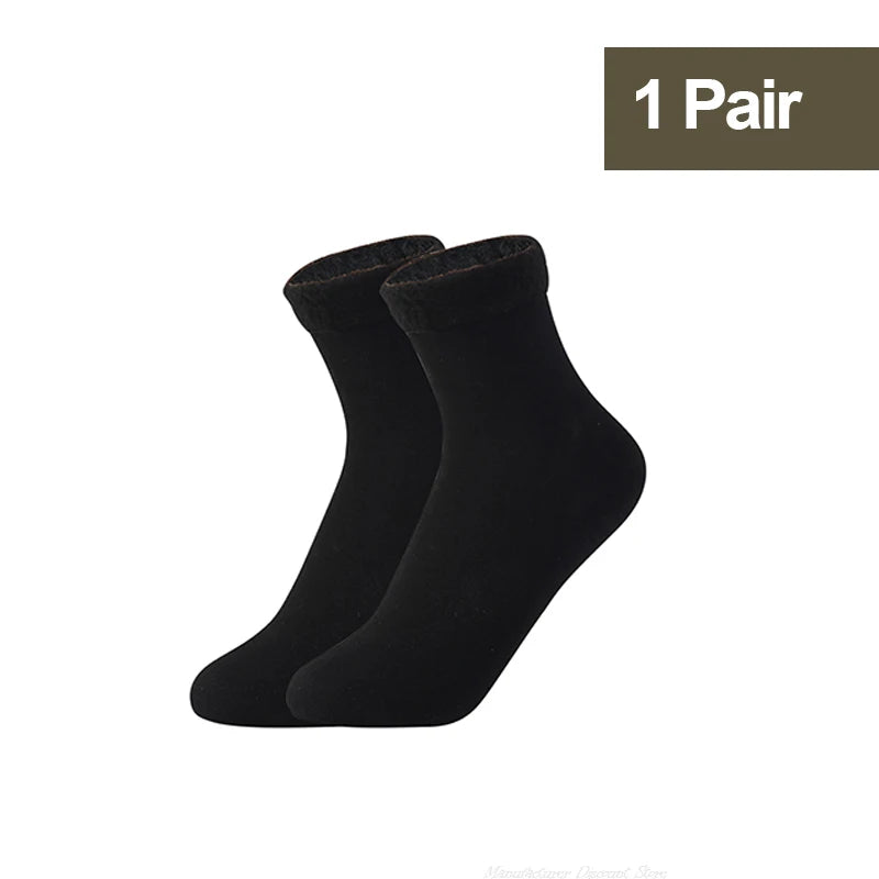 Thermal Fleece Socks for Women — Thick Cosy Winter Socks for Home, Boots & Snow