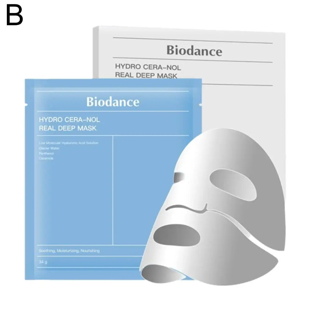 Korean Bio-Collagen Moisturizing Gel Mask | Retinol | Firming Enhance Skin Elasticity | Shrink | Pores Barrier | Repair Facial Glowing