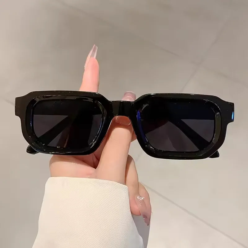 Vintage Rectangle Sunglasses — UV400 Retro Eyewear for Women | Free UK Delivery