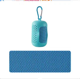 Cooling Towel with Storage Box — Instant Evaporative Sports Towel for Gym & Outdoors | Free UK Delivery