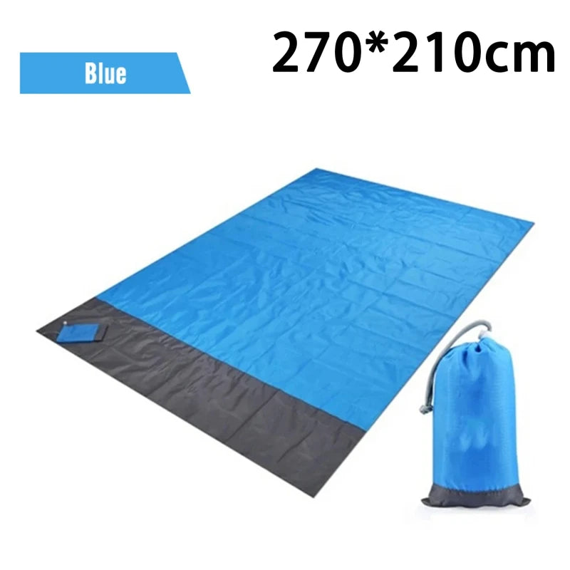 Waterproof Sand-Free Beach Mat — Extra Large Foldable Picnic & Festival Blanket | Free UK Delivery