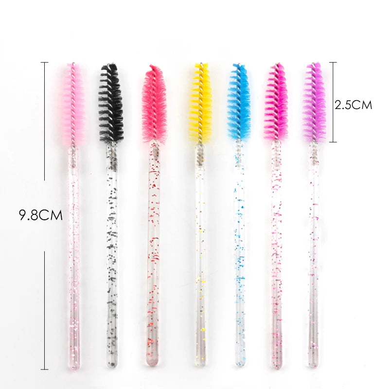 Crystal Mascara Wand Set — Disposable Eyelash Brushes for Lash Extensions | Free UK DeliveryCrystal Mascara Wand Set — Disposable Eyelash Brushes for Lash Extensions | Free UK Delivery
