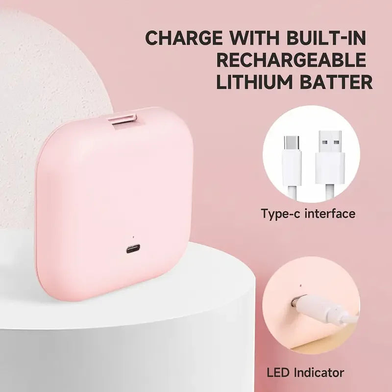 LED Compact Mirror with Lights — 1X/2X Magnification Folding Pocket Travel Mirror | Free UK Delivery