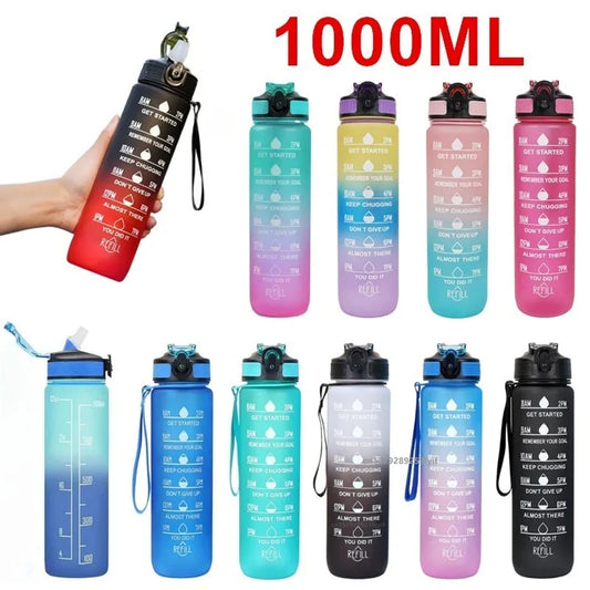 1000ml Gradient Water Bottle