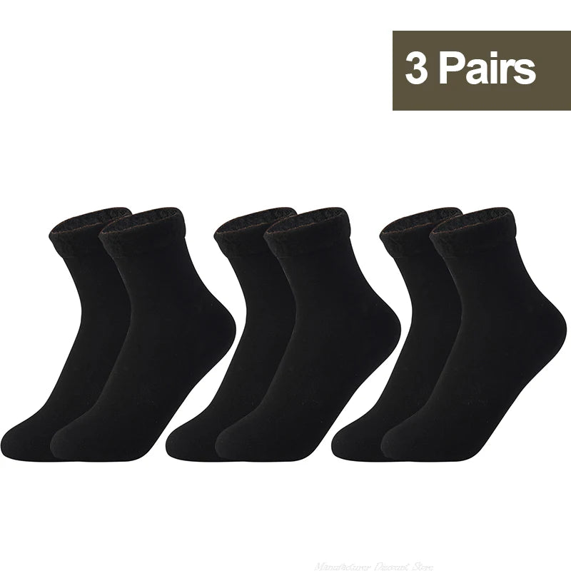 Thermal Fleece Socks for Women — Thick Cosy Winter Socks for Home, Boots & Snow