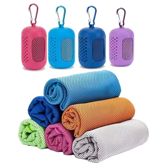 Cooling Towel with Storage Box