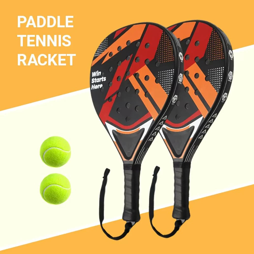 Padel Tennis Racket for Beginners — Anti-Vibration Durable Padel Bat | Free UK Delivery