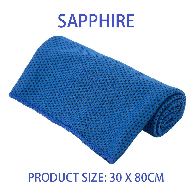 Cooling Towel with Storage Box — Instant Evaporative Sports Towel for Gym & Outdoors | Free UK Delivery