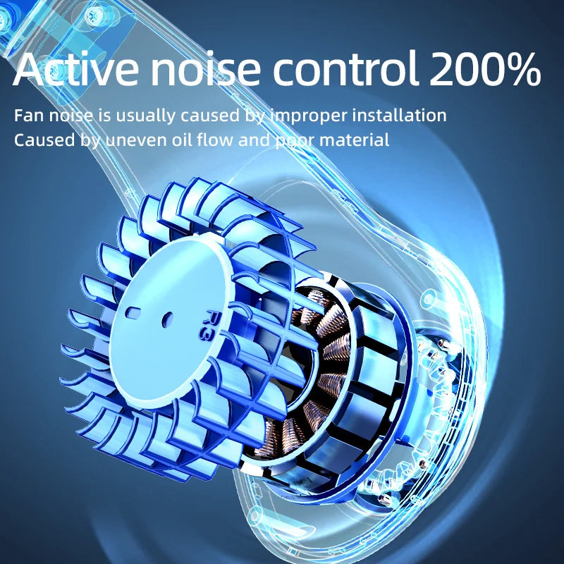 Bladeless Neck Fan — Hands-Free Cooling for Festivals, Commutes & Outdoors | Free UK Delivery