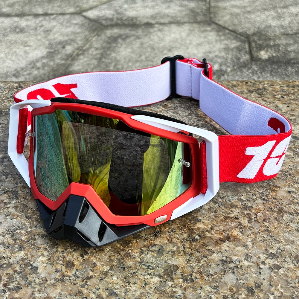 Motorcycle & Festival Goggles — UV400 Polycarbonate Motocross Cycling Glasses | Free UK Delivery