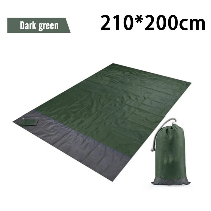 Waterproof Sand-Free Beach Mat — Extra Large Foldable Picnic & Festival Blanket | Free UK Delivery