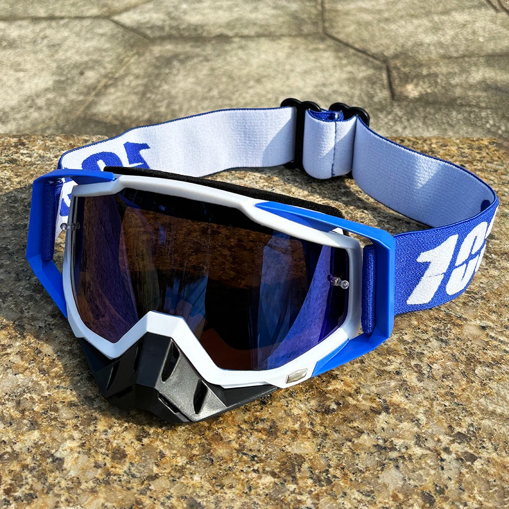 Motorcycle & Festival Goggles — UV400 Polycarbonate Motocross Cycling Glasses | Free UK Delivery