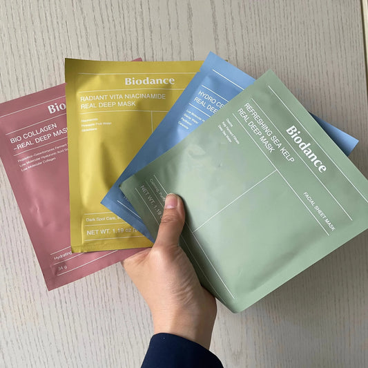 Korean Bio-Collagen Moisturizing Gel Mask | Retinol | Firming Enhance Skin Elasticity | Shrink | Pores Barrier | Repair Facial Glowing