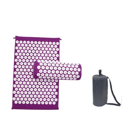 Acupressure Mat & Pillow Set — Back Pain, Neck Tension & Stress Relief | Free UK Delivery