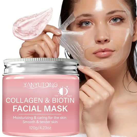 Bio-Collagen Overnight Gel Mask — Retinol Firming & Glass Skin K-Beauty | Free UK Delivery