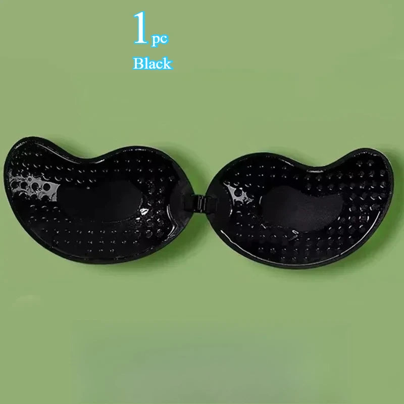 Invisible Self-Adhesive Push Up Bra — Backless Strapless Silicone Bralette | Free UK Delivery