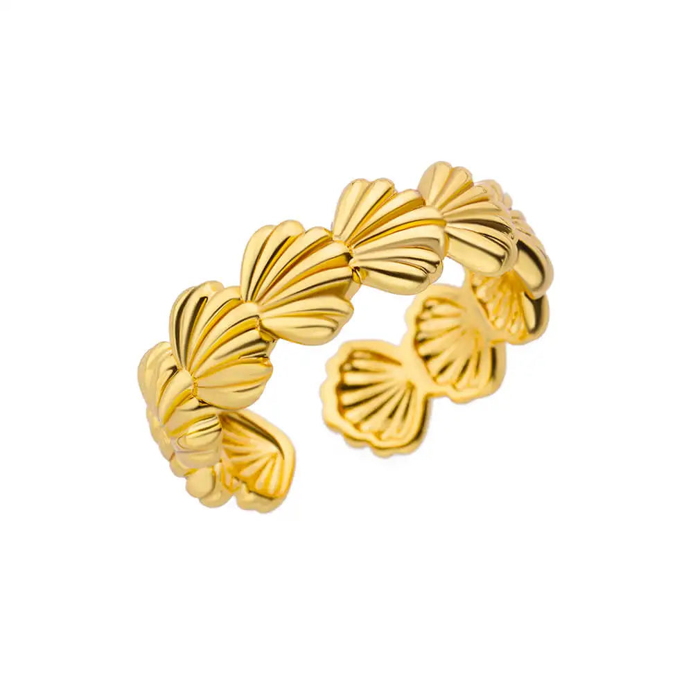 316L Stainless Steel Gold Ring — Never Fade Luxury Couples Ring | Free UK Delivery