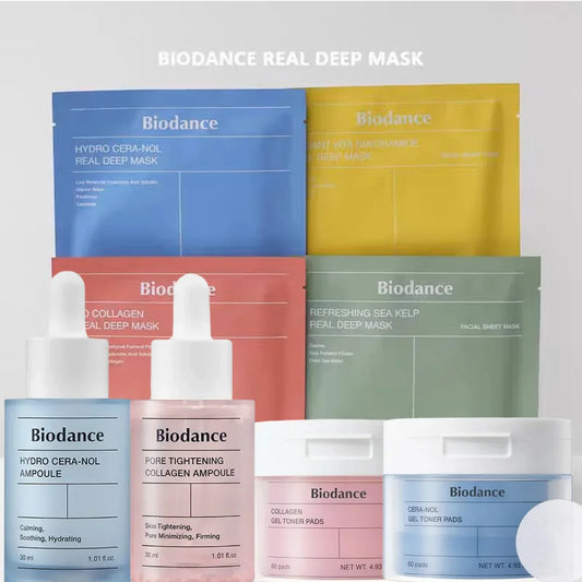Korean Bio-Collagen Moisturizing Gel Mask | Retinol | Firming Enhance Skin Elasticity | Shrink | Pores Barrier | Repair Facial Glowing