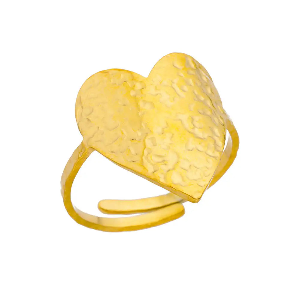 316L Stainless Steel Gold Ring — Never Fade Luxury Couples Ring | Free UK Delivery