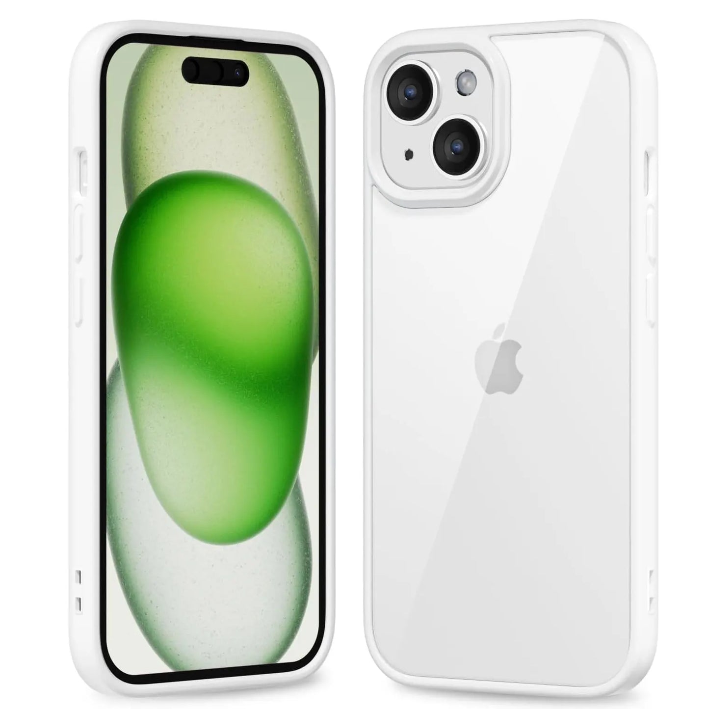 Clear Shockproof iPhone Case — Silicone Bumper, All Models | Free UK Delivery