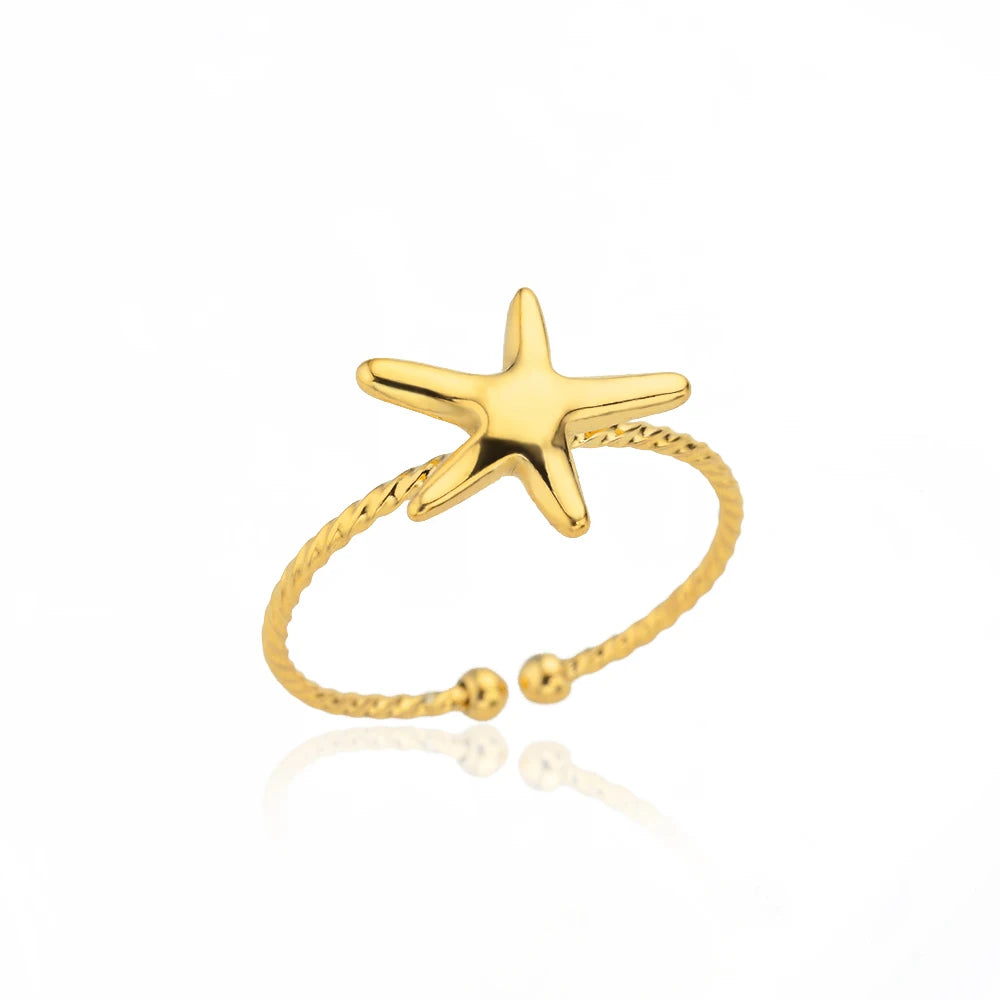 316L Stainless Steel Gold Ring — Never Fade Luxury Couples Ring | Free UK Delivery