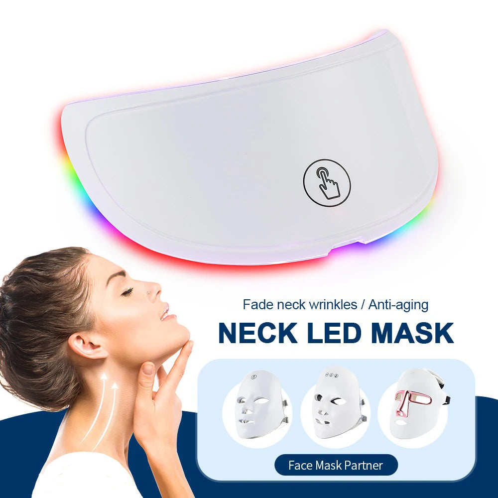 7-Colour LED Face Mask — Wireless Photon Light Therapy for Acne, Firming & Glow | Free UK Delivery
