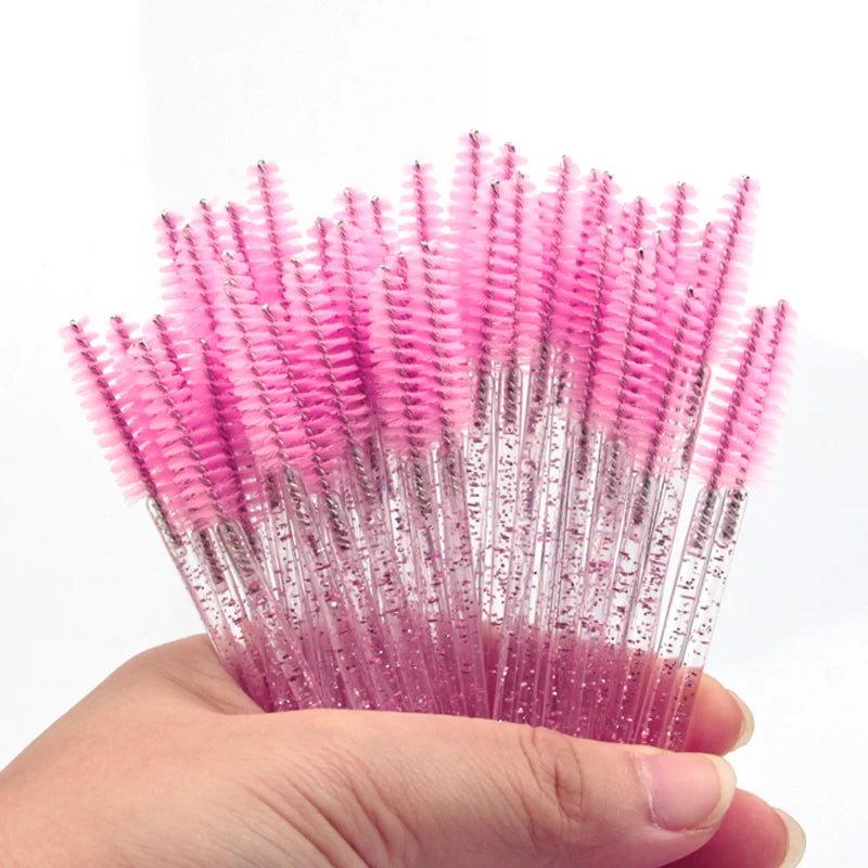 Crystal Mascara Wand Set — Disposable Eyelash Brushes for Lash Extensions | Free UK DeliveryCrystal Mascara Wand Set — Disposable Eyelash Brushes for Lash Extensions | Free UK Delivery