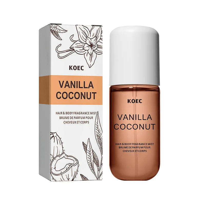 Vanilla & Coconut Fragrance Mist — Alcohol-Free Body Spray | Free UK Delivery