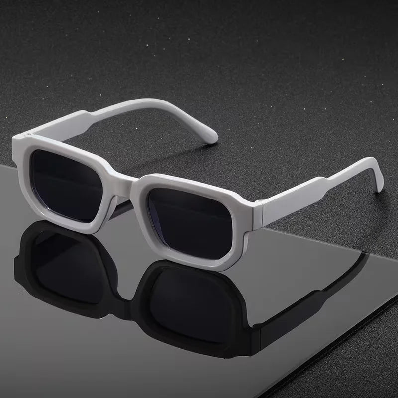 Vintage Rectangle Sunglasses — UV400 Retro Eyewear for Women | Free UK Delivery
