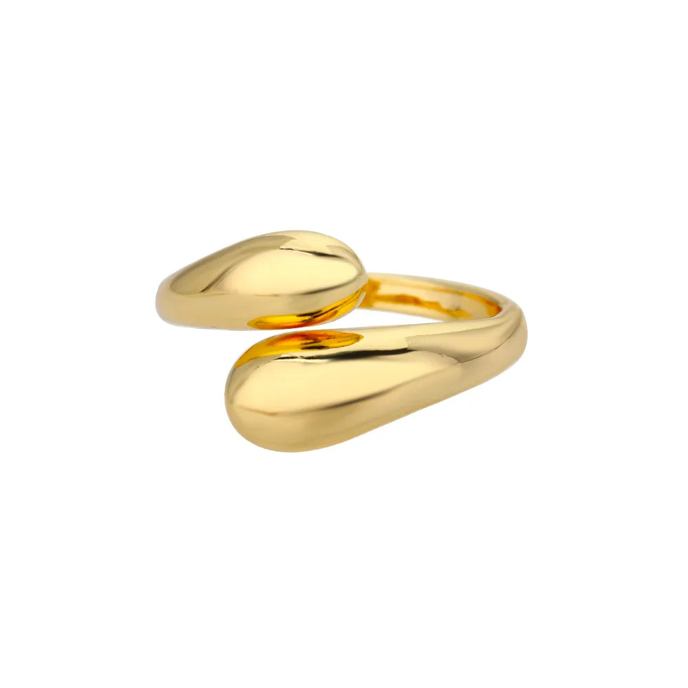 316L Stainless Steel Gold Ring — Never Fade Luxury Couples Ring | Free UK Delivery