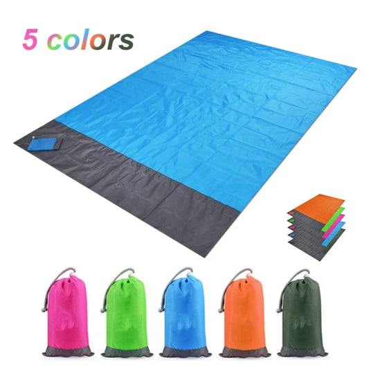 Waterproof Sand-Free Beach Mat — Extra Large Foldable Picnic & Festival Blanket | Free UK Delivery