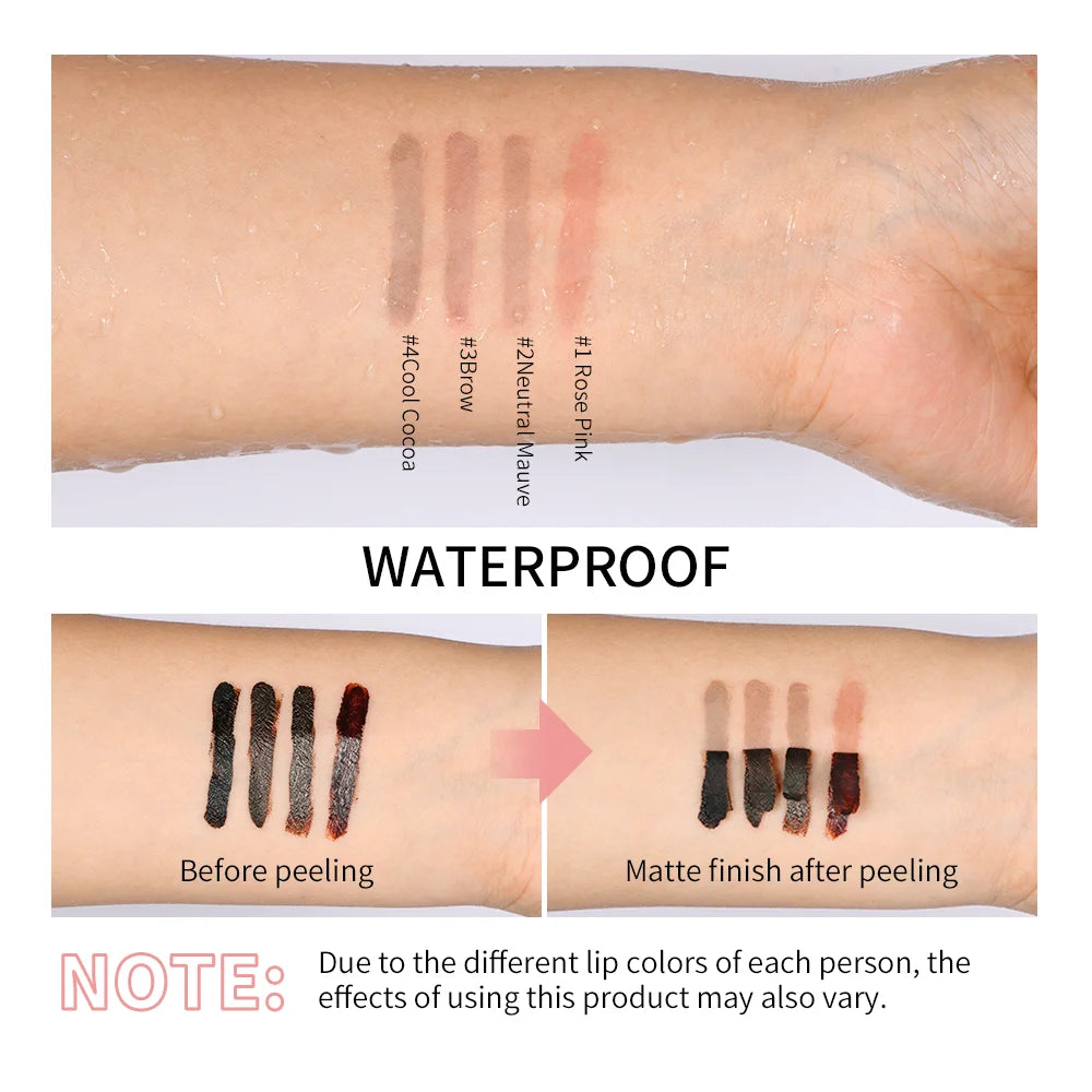 Peel-Off Waterproof Lip Tint — Long-Lasting Matte Lip Stain | Free UK Delivery