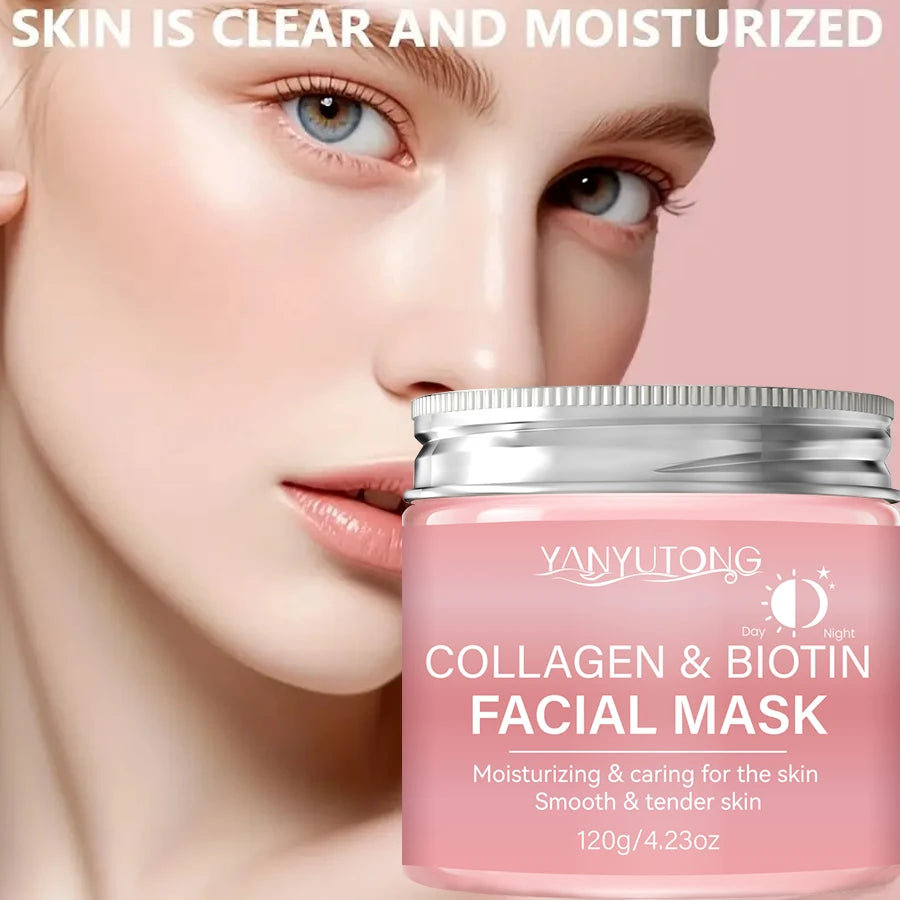Bio-Collagen Overnight Gel Mask — Retinol Firming & Glass Skin K-Beauty | Free UK Delivery
